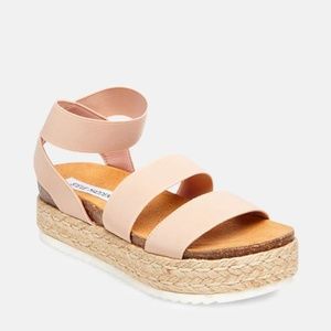 Steve Madden Kimmie Blush Platform Sandal Size 8 NEW